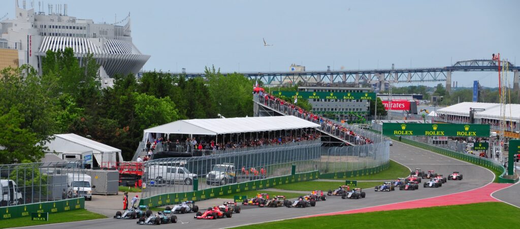 2015 F1 Start Canadian Grand Prix